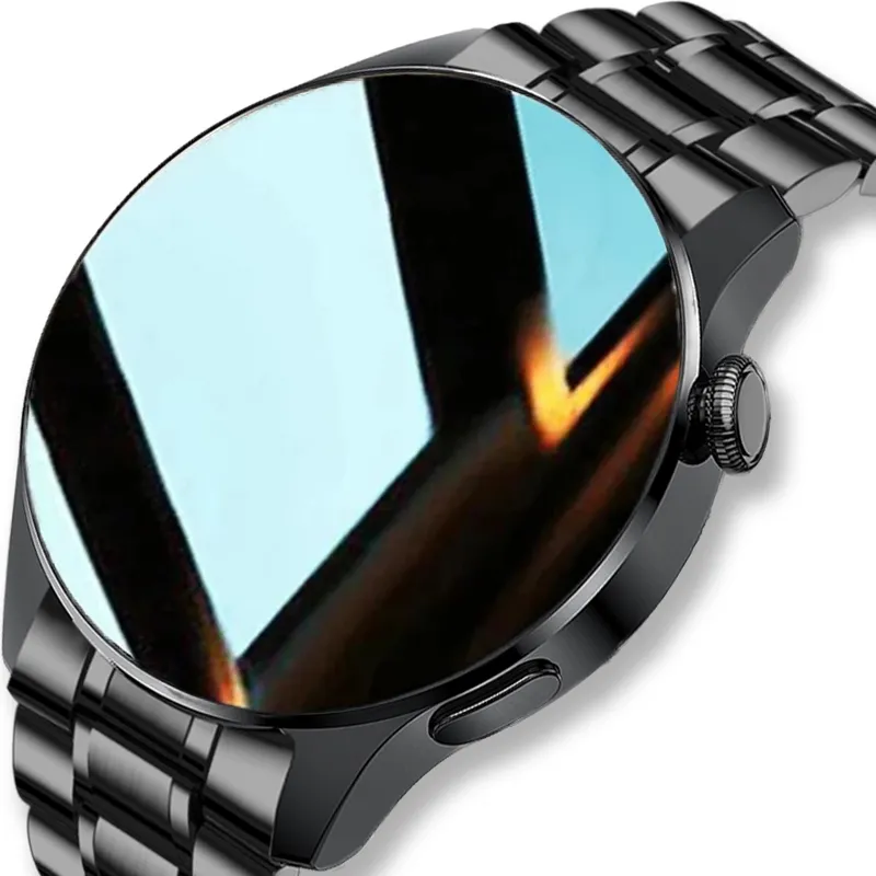 **Smartwatch Esportivo FoxBox Original** — a resposta inteligente para quem exige performance sem abrir mão do visual. Mais que um relógio, é um assistente completo no pulso: monitora batimentos cardíacos, oxigênio no sangue, qualidade do sono e até calorias queimadas. À prova d’água, com pulseira de aço inoxidável e tela nítida de 1,39”, funciona perfeitamente no dia a dia profissional e nos treinos intensos.  

Perfeita **ideia de presente para o marido** 